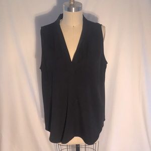Calvin Klein-sleeveless blouse